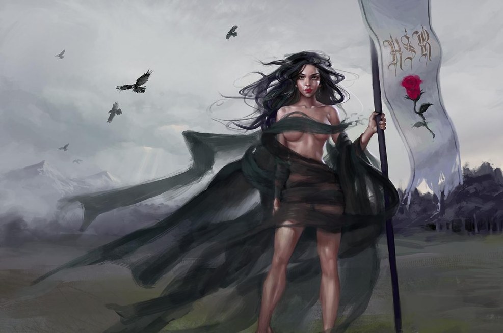 Sanguine Rose Dusky Hallows