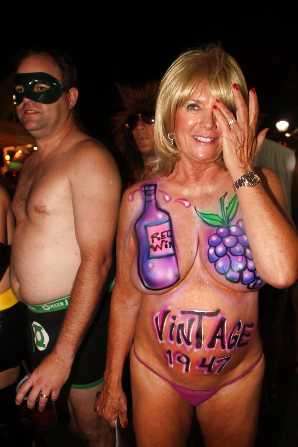 Fantasy Fest Mardi Gras Mature Pussy Piercing