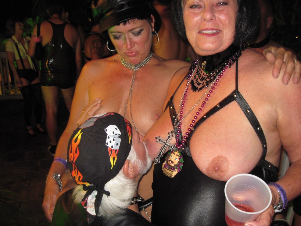 Fantasy Fest Naked grandmas