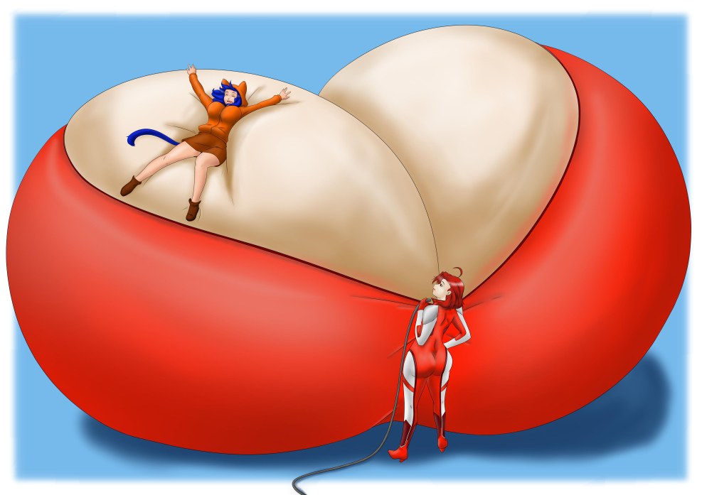 Boob Wonder Woman body inflation