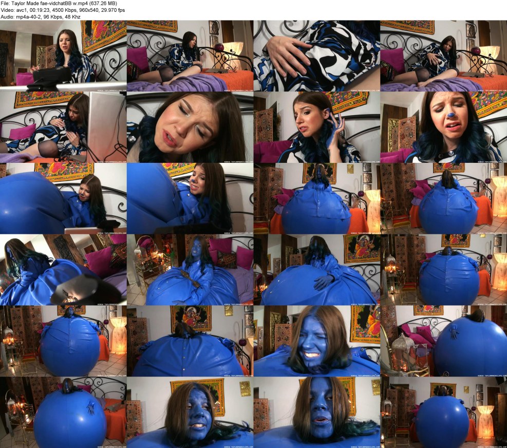 Big belly inflation hentai