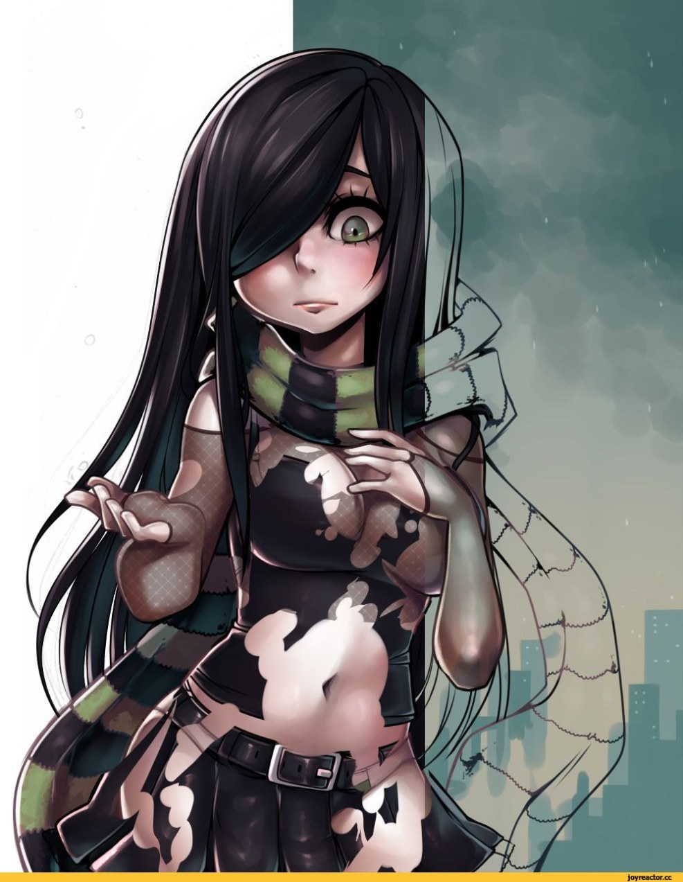 Comic The Crawling City Aria Naked