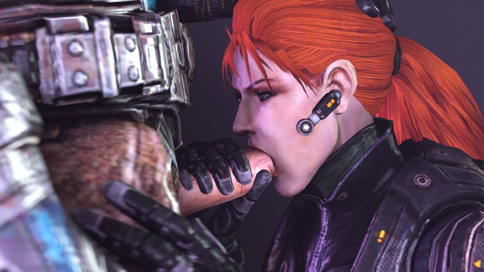 Naked Anya from GEARS OF WAR 3 game