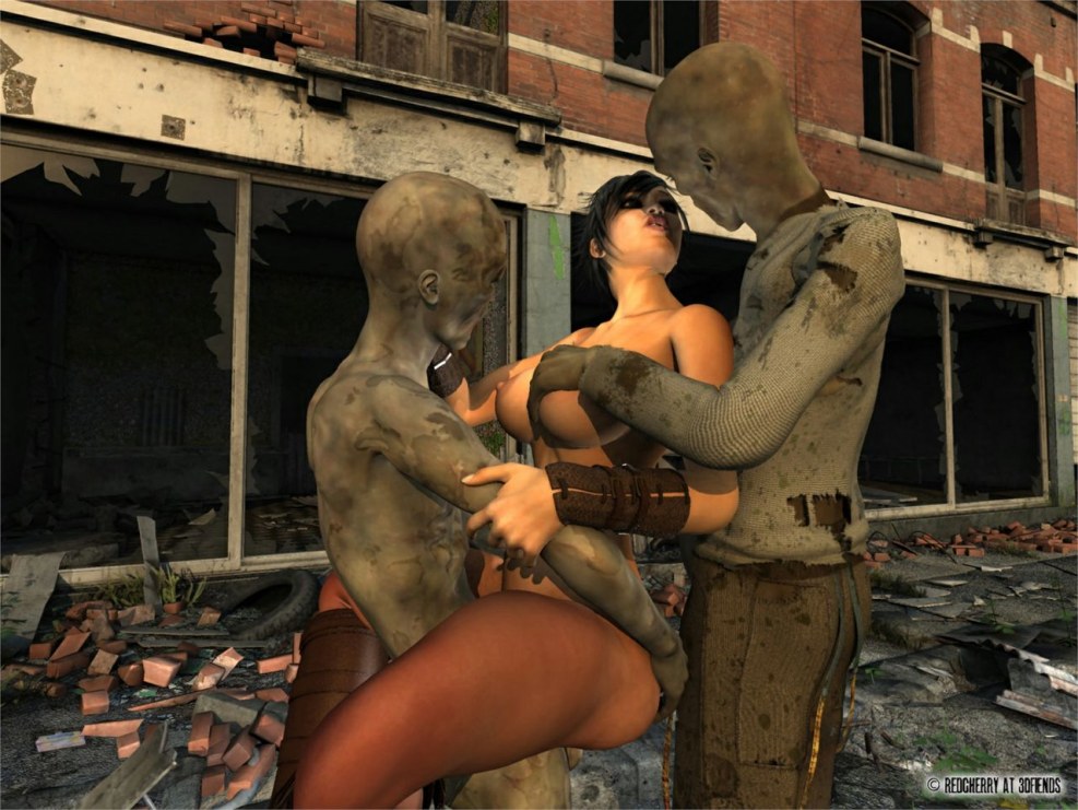 Burning Angel Parodies on Zombies XXX