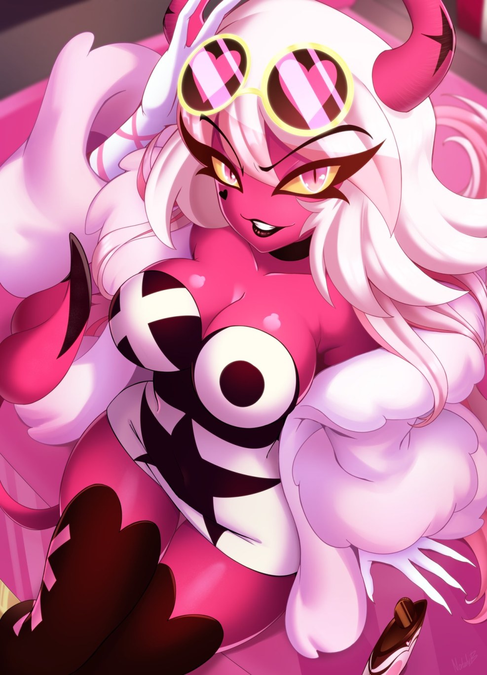 Helluva Boss Hazbin Hotel Moxxie Hentai