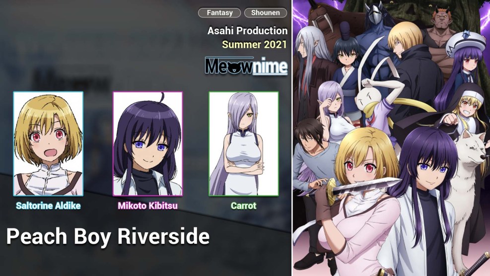 Peach Boy Riverside Anime