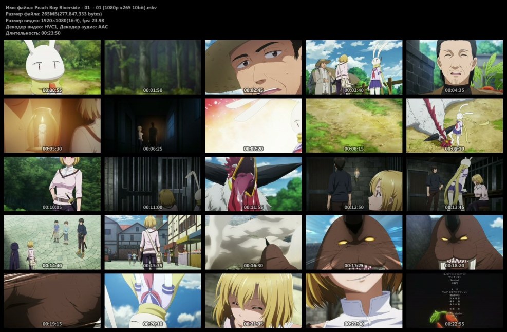 Peach Boy Riverside Anime Monsters