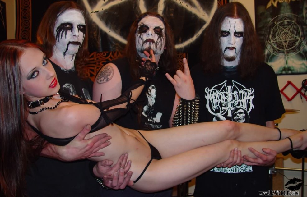 Black Metal Tits Girls