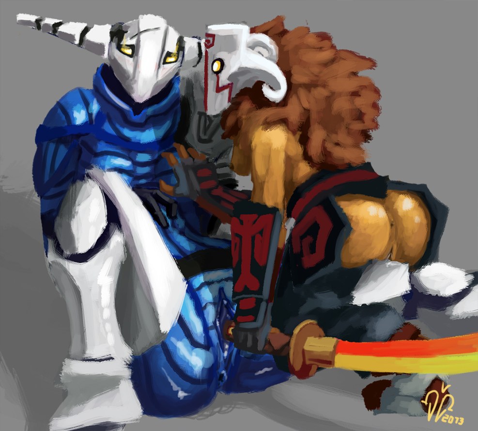 Dota 2 Miran and Hentai Moon