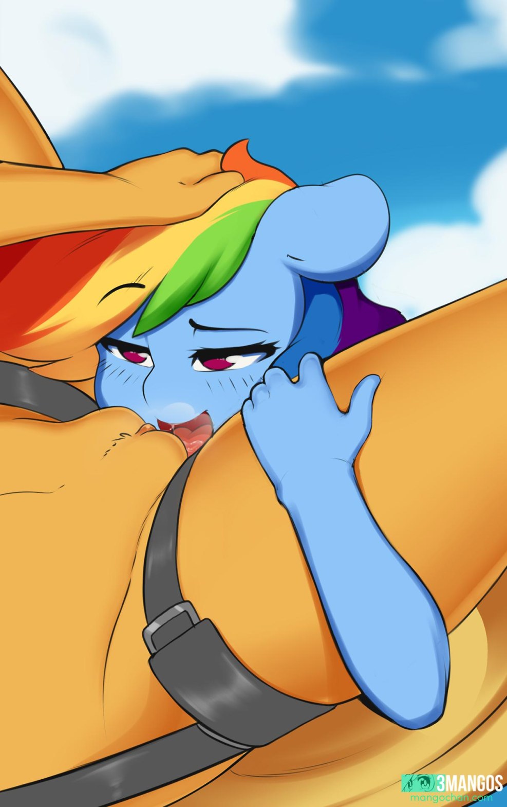 Hentai about two girls mimes