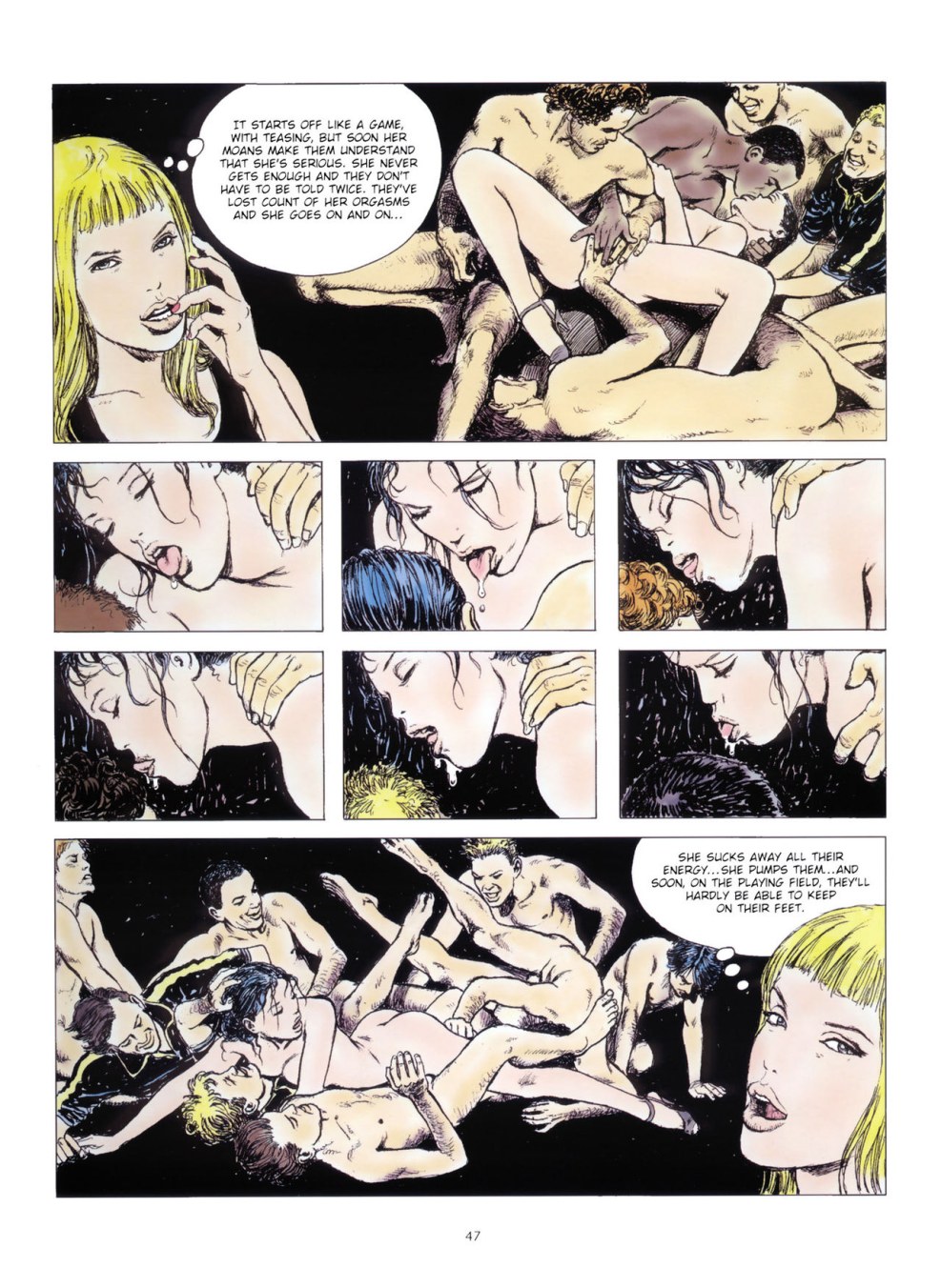 Cute Manara Kamasutra Comics