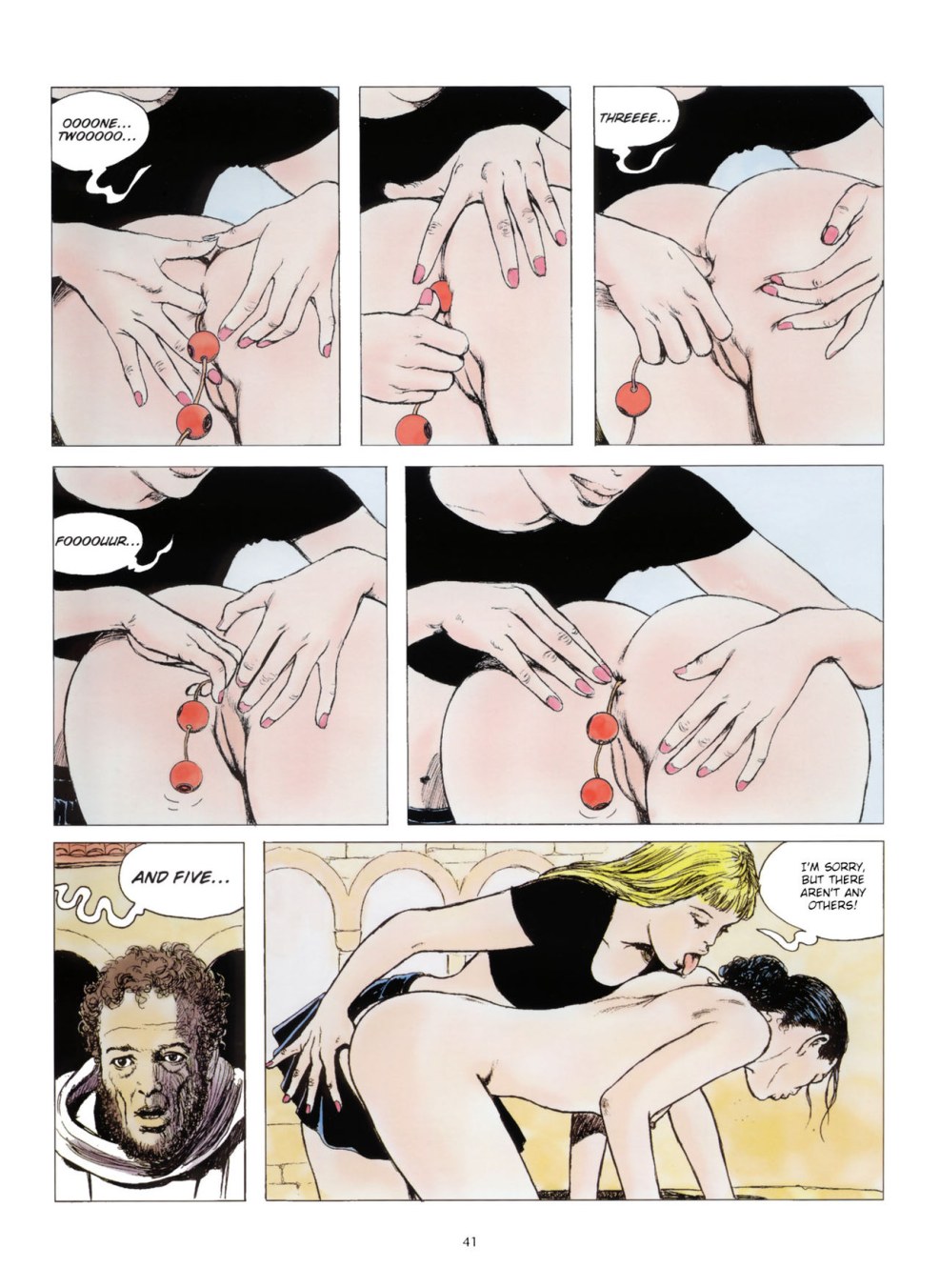 Manara cute erotic