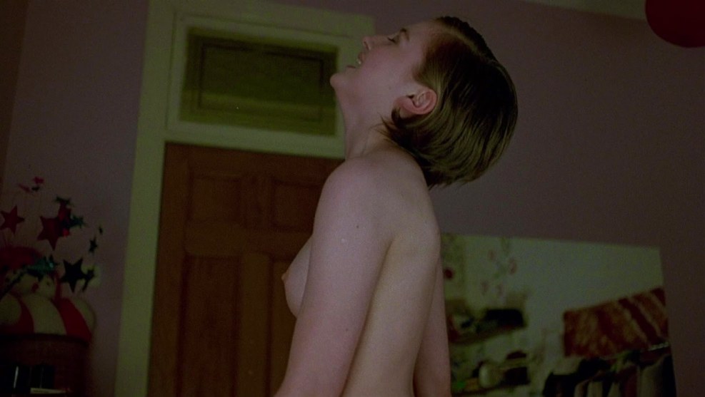 Kelly McDonald in the film on the Tits Needle