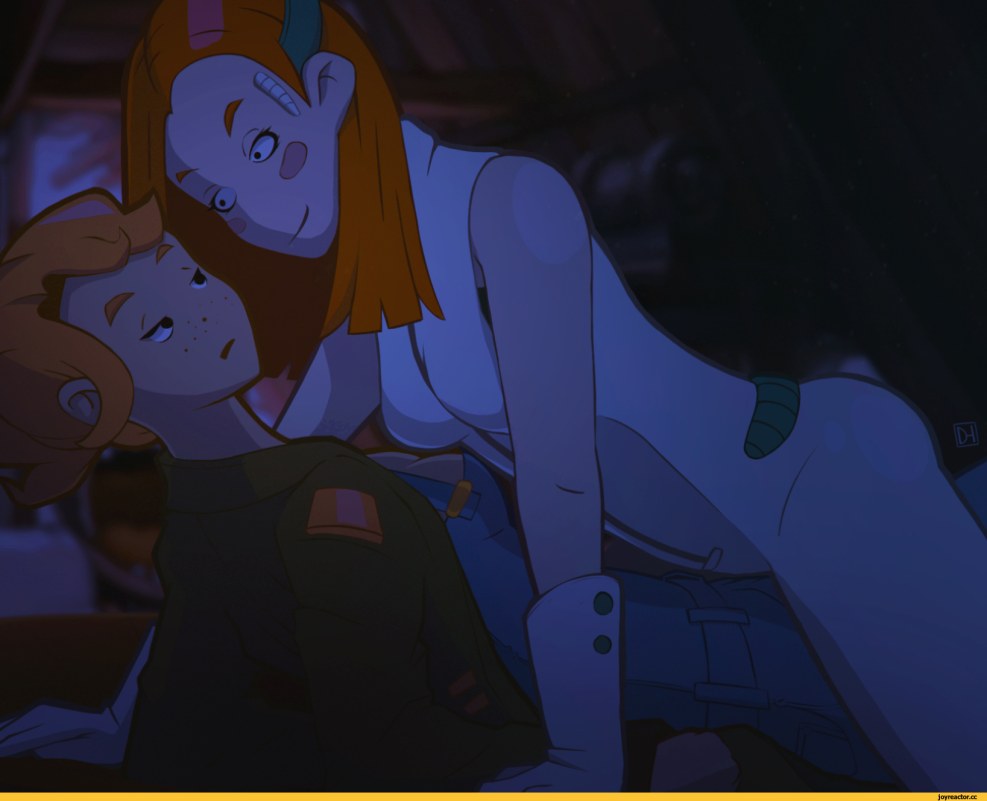 Deponia Tony in the shower