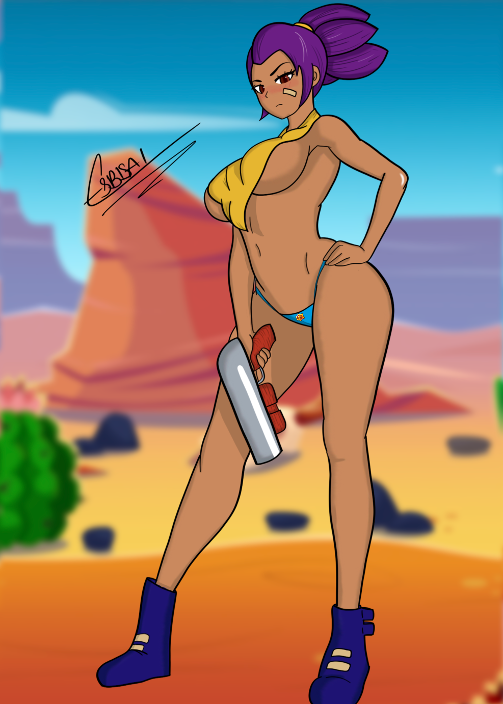 Rule34 Brawl Stars Shelly Golden