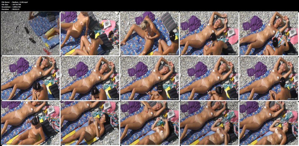 Family gangbang in nature