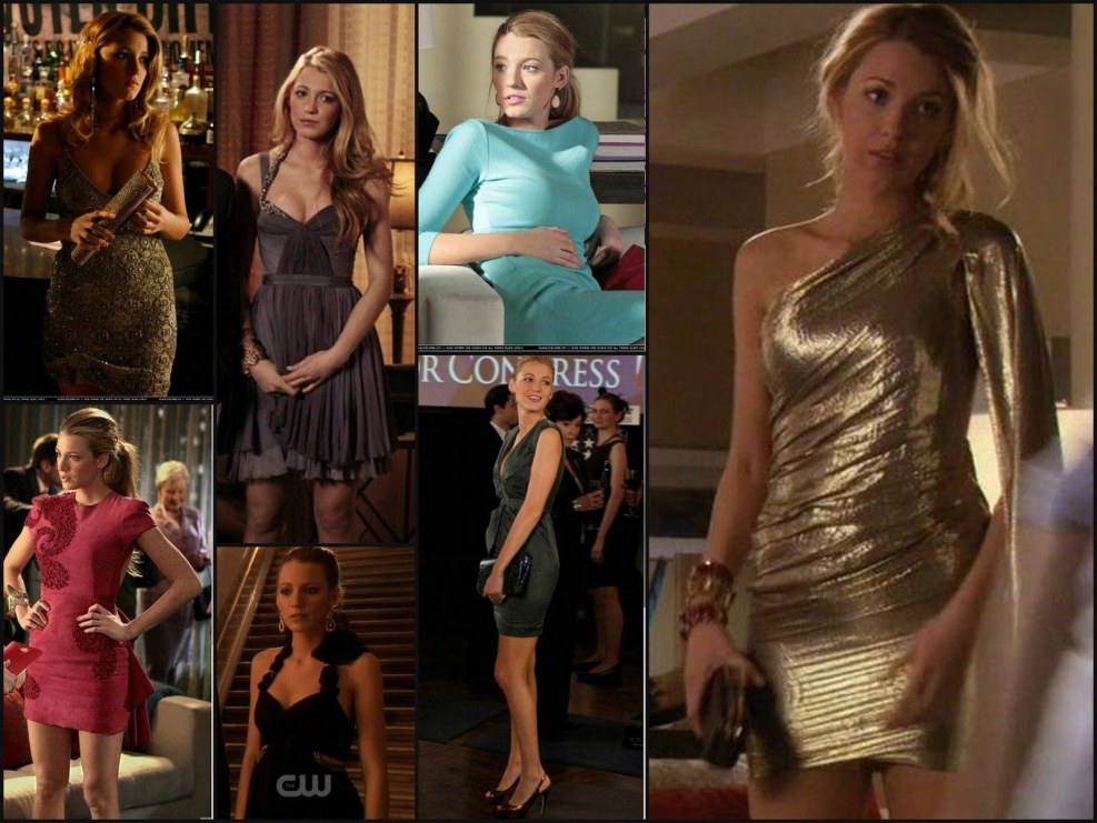 Blake Lively in Lingerie