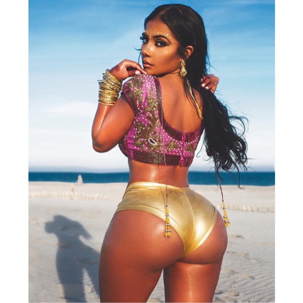 Lina Posada in underwear