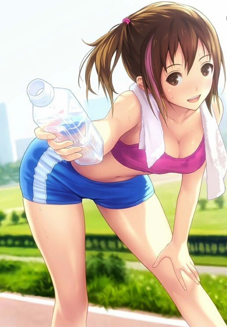 Anime trio of friends