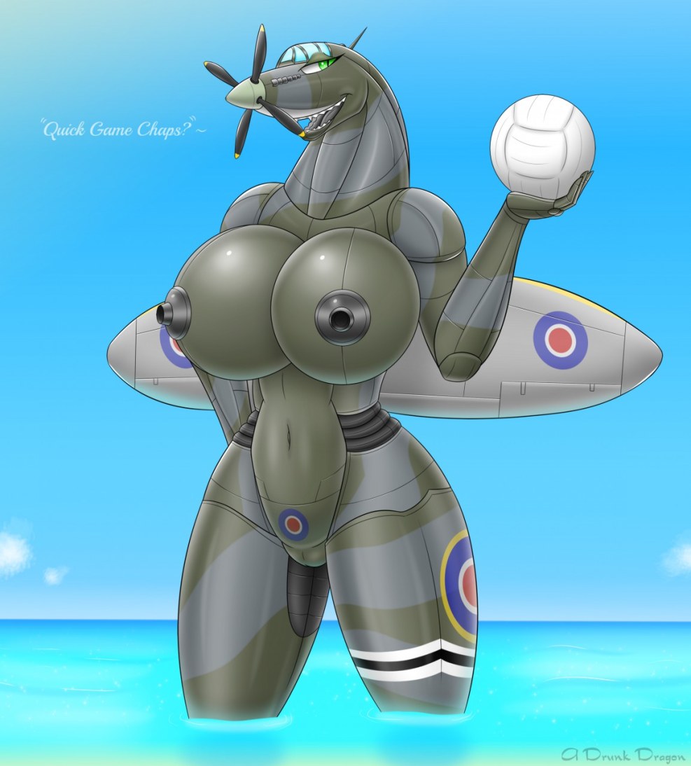 Anthropomorphic aircraft hentai