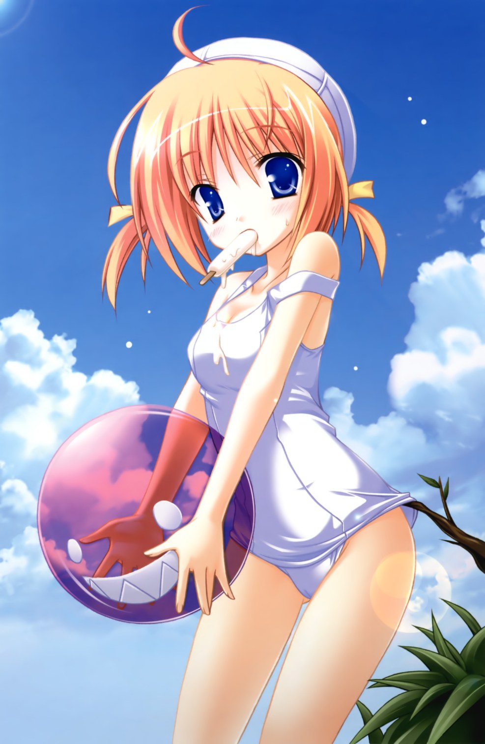 Anime girls in swimsuits