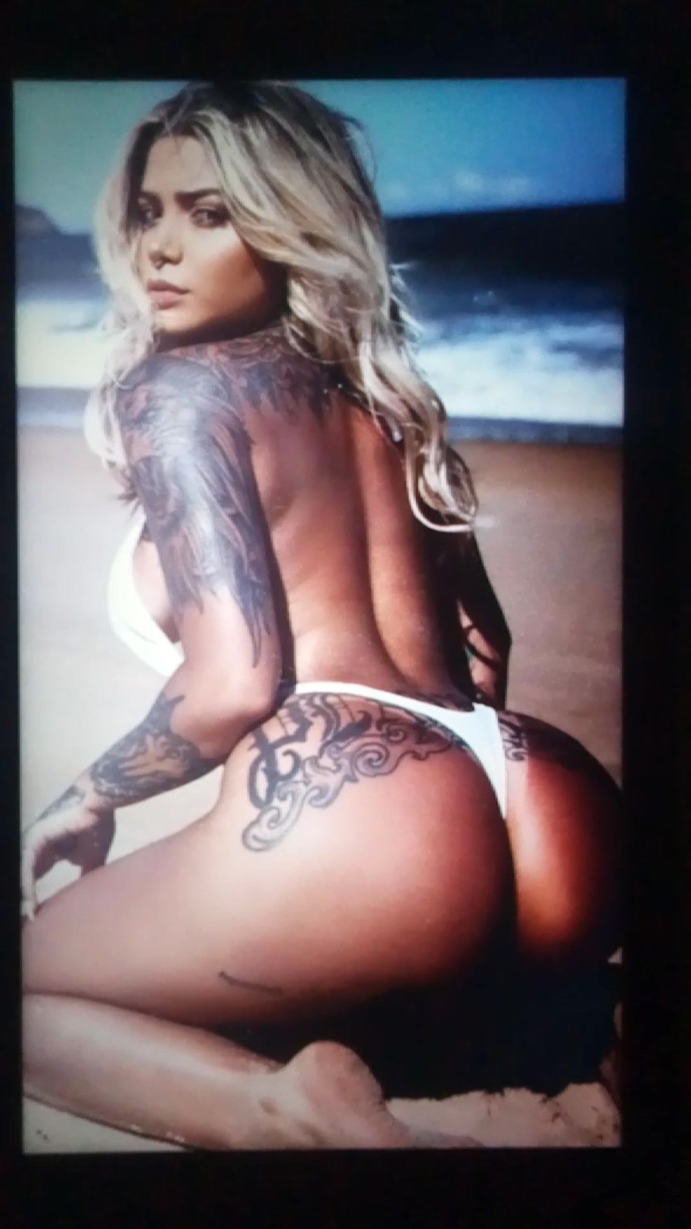 Tattoo model Ray Mattos Tits