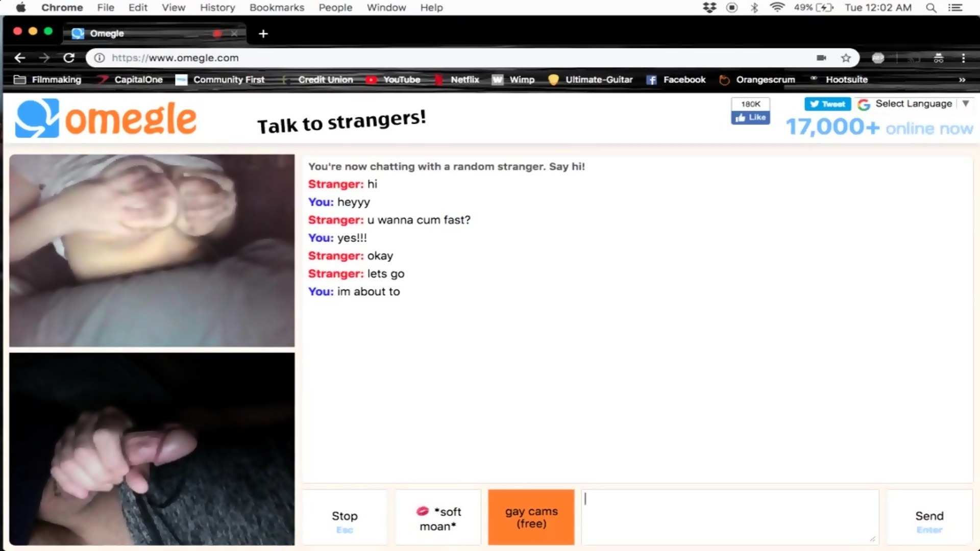 Porn version of omegle