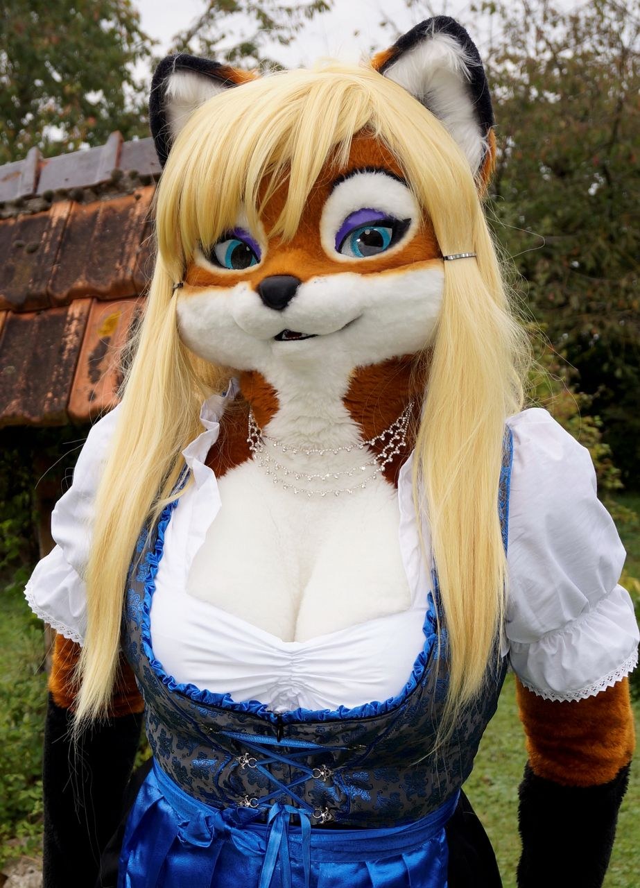 Anime cosplay Kawai Fox