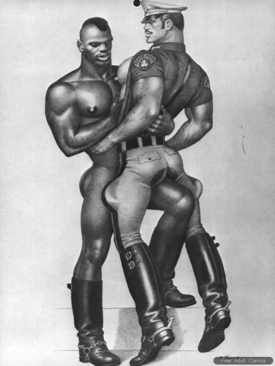Homosexual erotic drawings