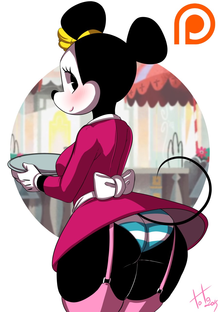 Fuck in Mikimaus mask