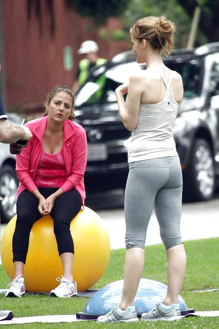 Leslie Mann in underwear