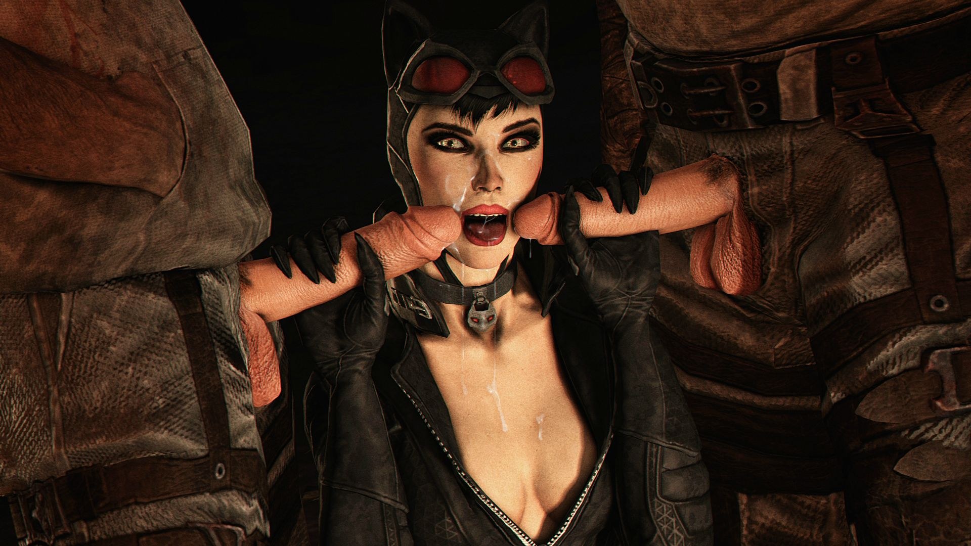 Catwoman arkham city hentai