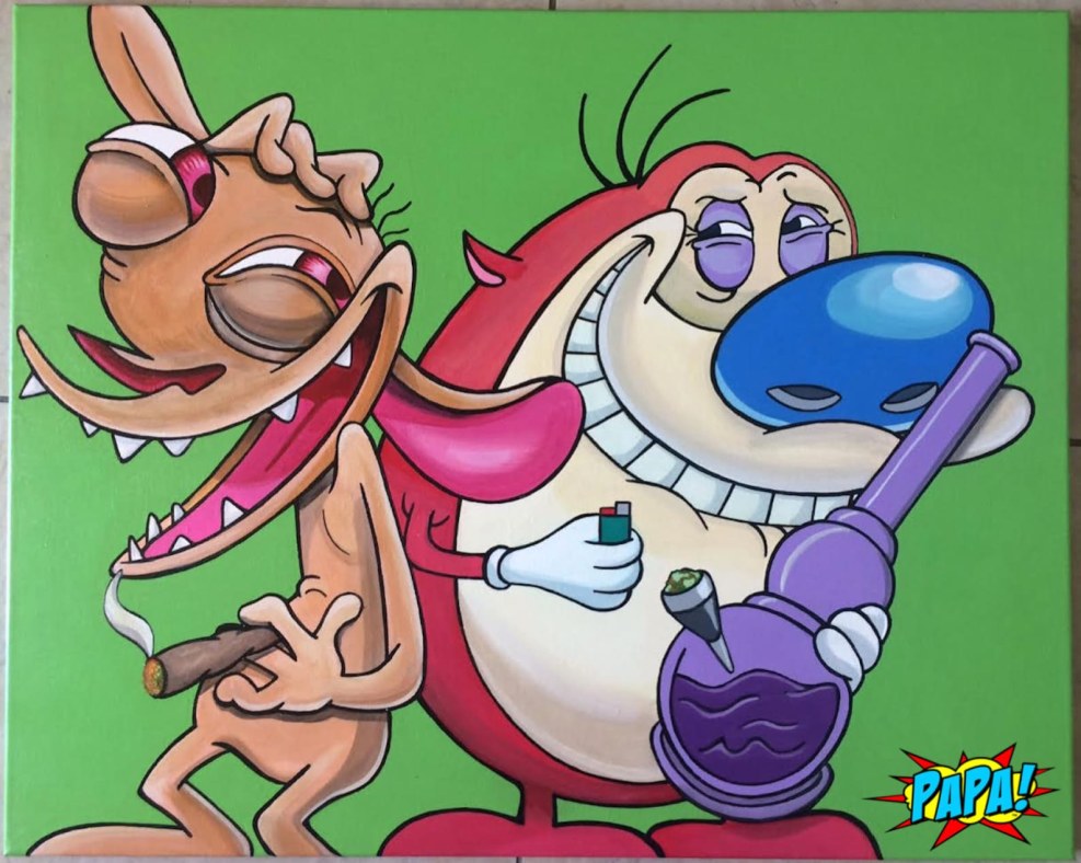 Ren and Stimpy Adult Party Cartoon Uncensored