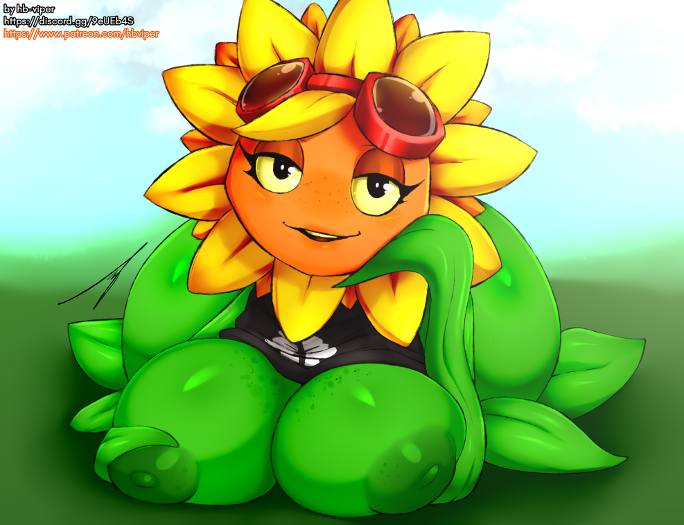 Plants vs zombies Hentai Sunflower