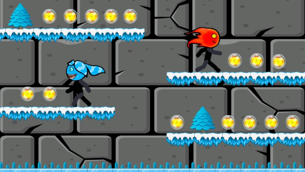 Fireboy and Watergirl Kiss