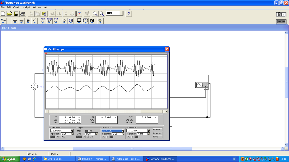 Oscillograph Electronics Vorkbench