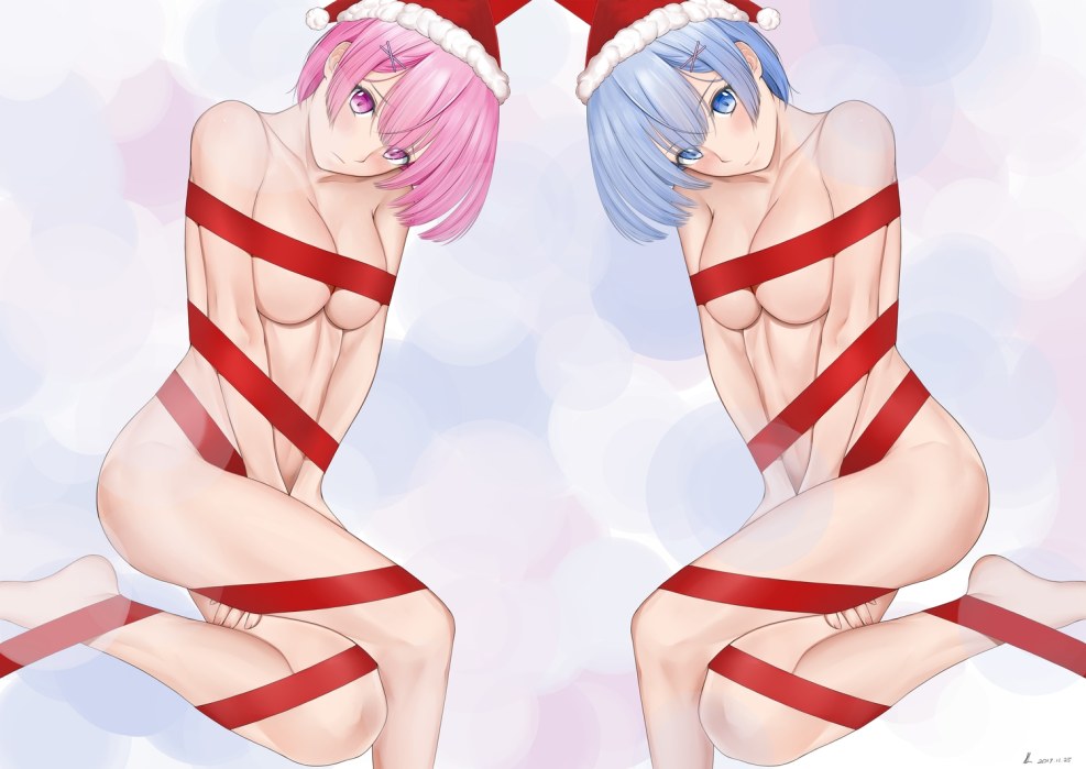 Rem and Ram Yuri Hentai Bondage
