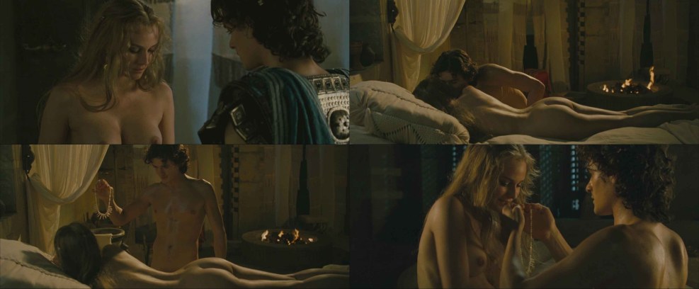 Diana Krueger in the film Troy Naked