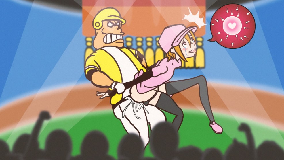 Rhythm Heaven Fever Ringside Girl