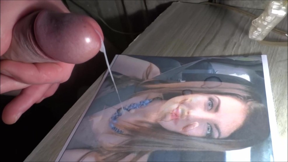 Jennifer Lawrence finished on the face