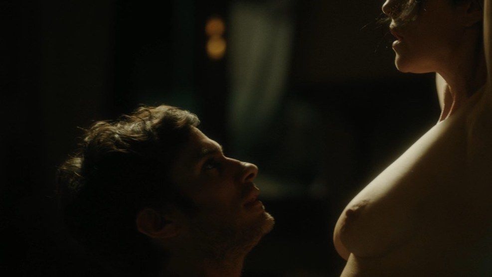 Monica Bellucci in the youth nude