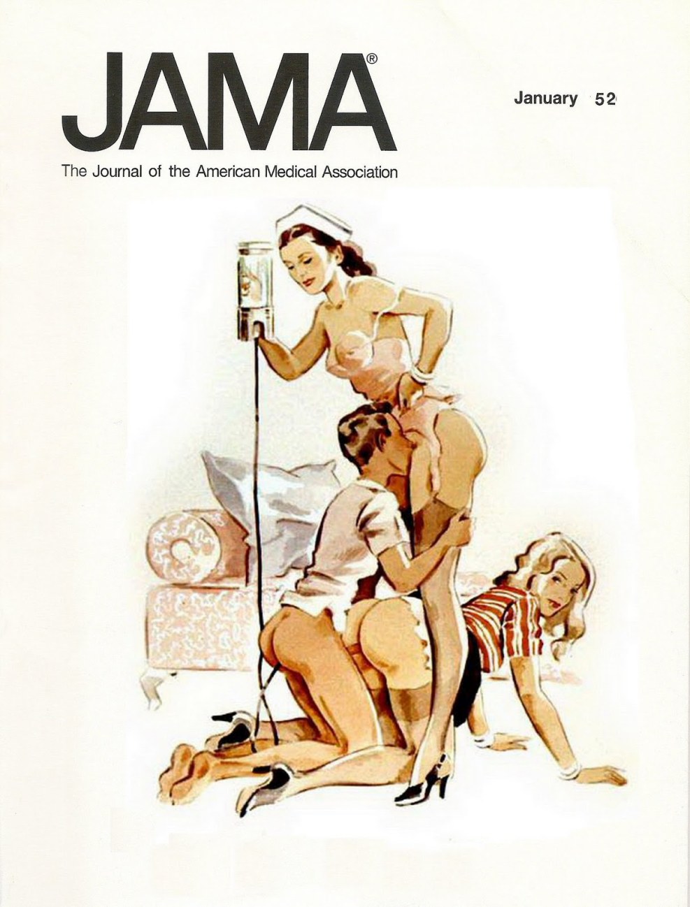 Erotic comics in the style of PIN AP