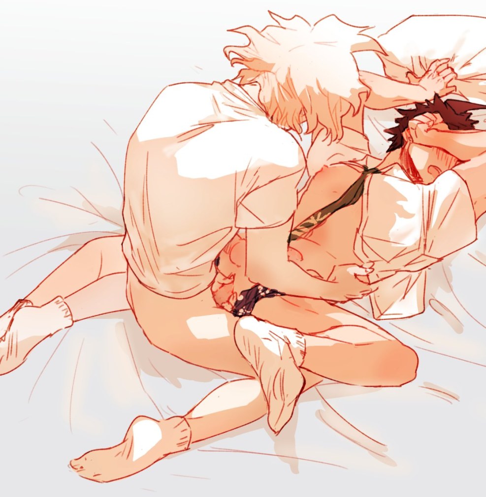 Nagito Komaeda and Hinat Hadzhime Hentai