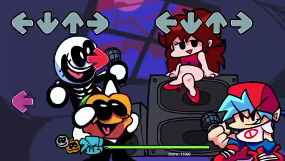 Corrupted Mod FNF Sprites