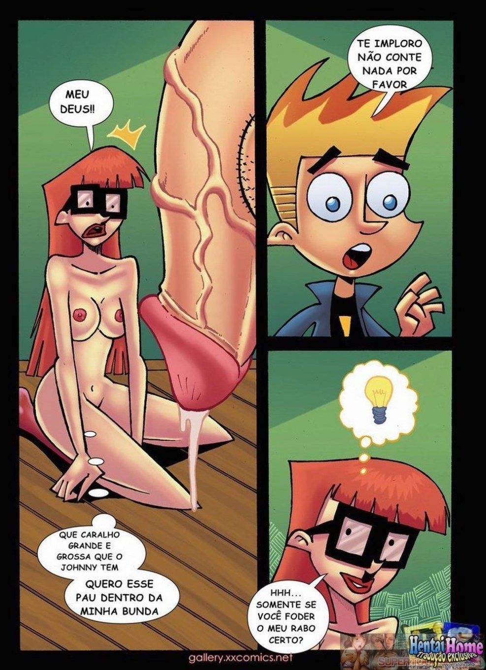 Hentai comics Johni Test