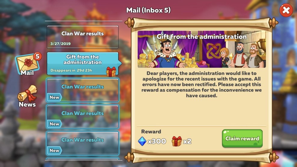 Hustle Castle 6 Throne Hall