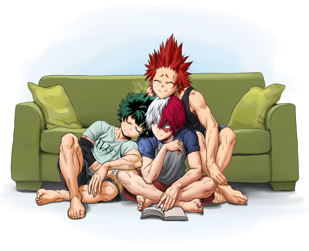Todoroki Midoria Katsuki Gay Yaoi