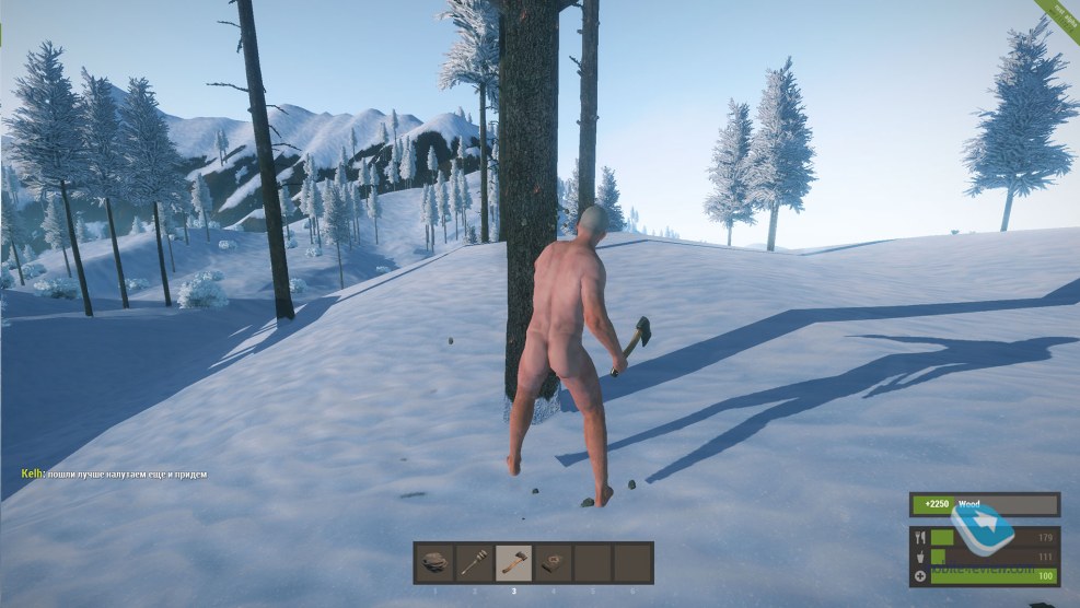 Rust is naked