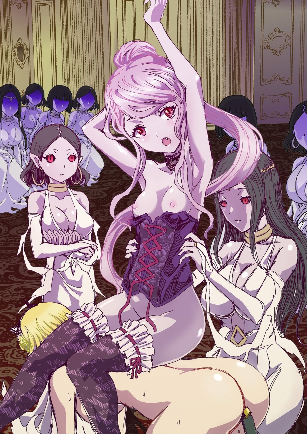 Hentai Lord of the girl Clementine and Blue Rose