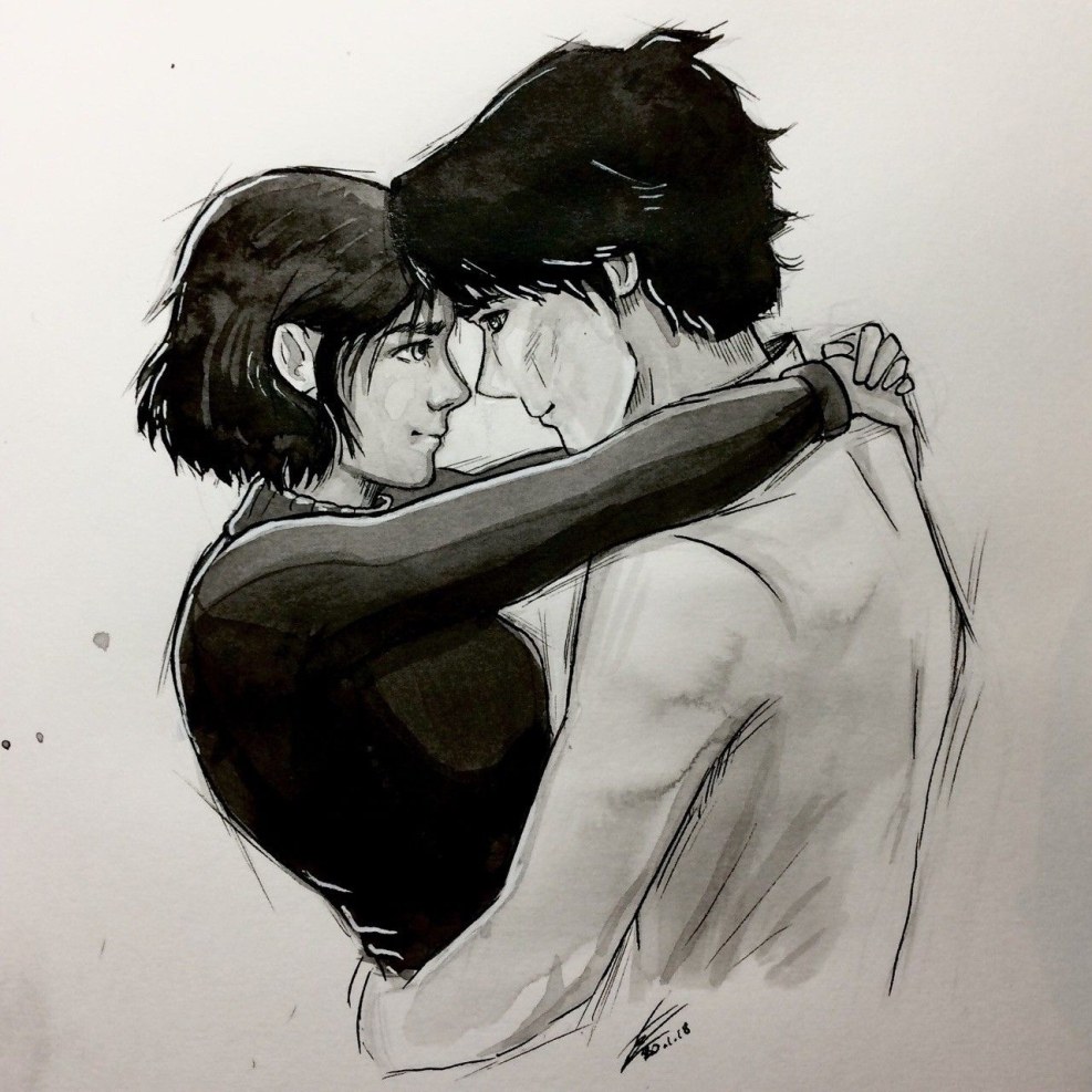 Wade Wilson and Vanessa Carlisle